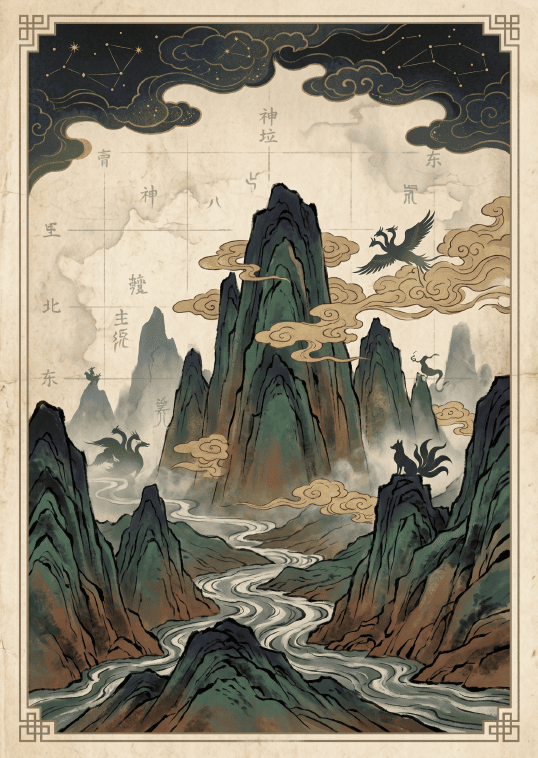 Shanhaijing first-page preview