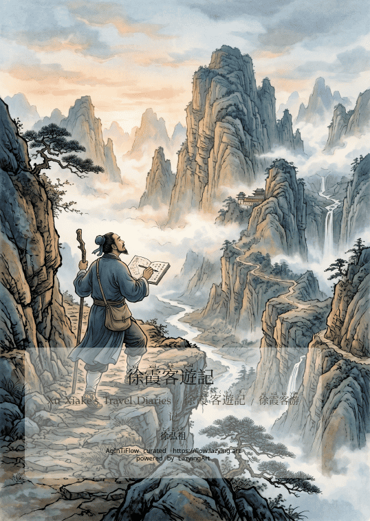 Xu Xiake Youji first-page preview