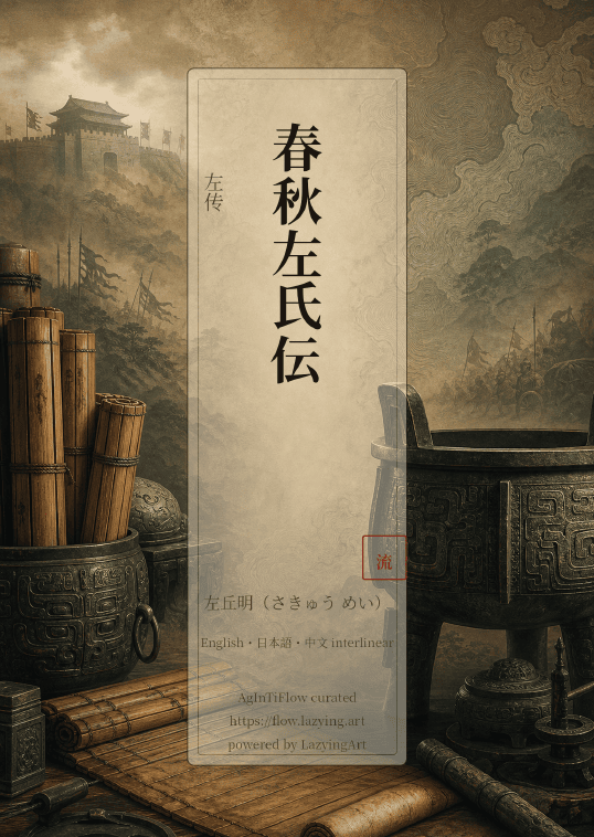 Zuozhuan first-page preview